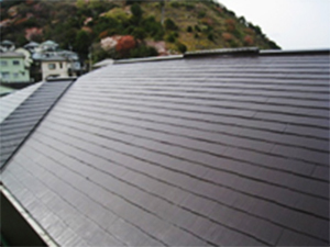 中井町 屋根塗装リフォームビフォー写真