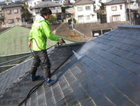 中井町 屋根塗装リフォーム写真