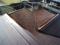 中井町 屋根塗装リフォーム写真