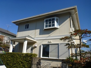 開成町 外壁塗装リフォームビフォー写真