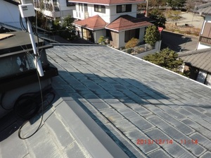 開成町 屋根塗装リフォームビフォー写真