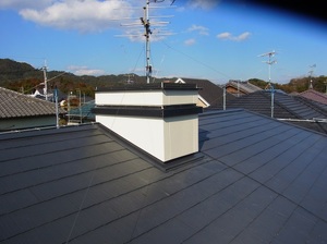 開成町 屋根塗装リフォームアフター写真