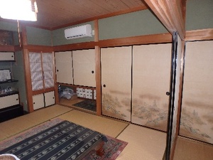 南足柄市 リビング他内装リフォームビフォー写真