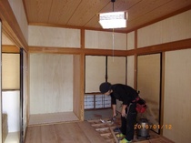 南足柄市 リビング他内装リフォーム写真