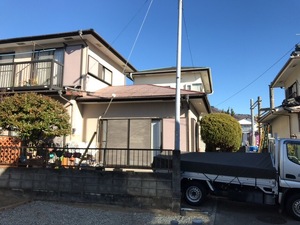 大井町 外壁塗装リフォームビフォー写真